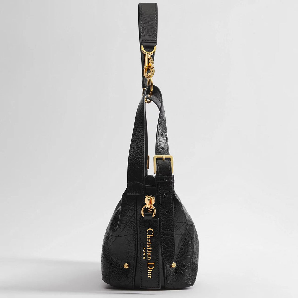 Dior Small D-Journey Bag Made Of Calfskin With a Crinkled Look 3