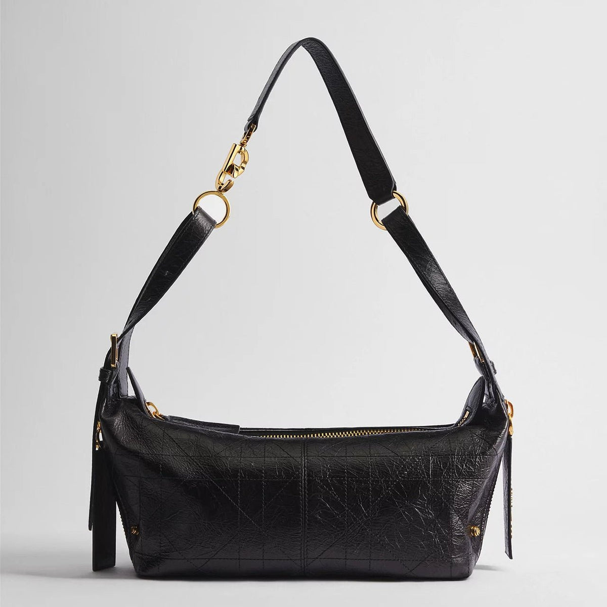 Dior Small D-Journey Bag Made Of Calfskin With a Crinkled Look 1