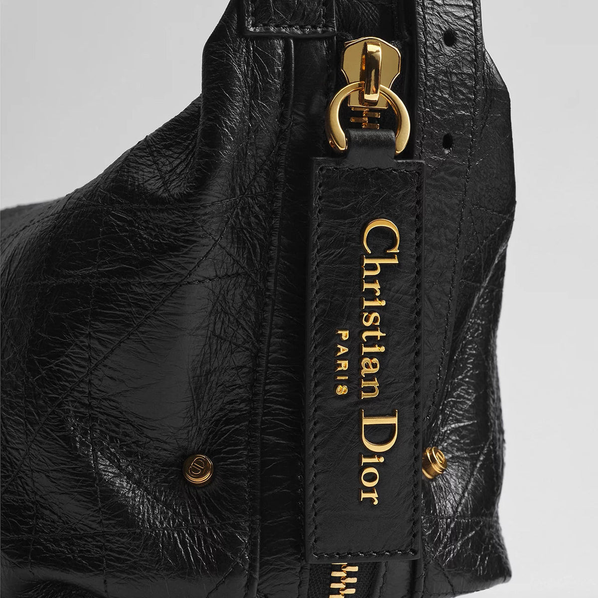 Dior Small D-Journey Bag Made Of Calfskin With a Crinkled Look 4