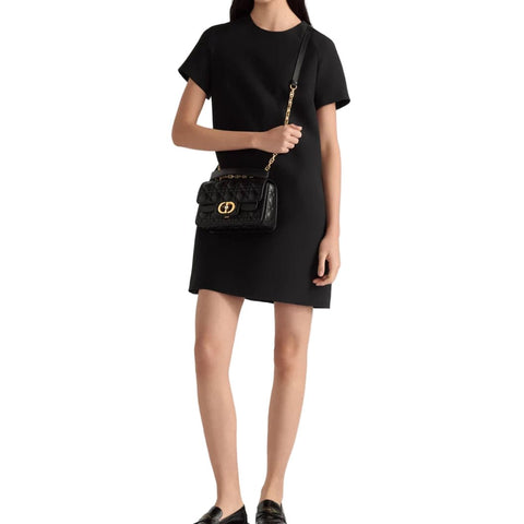 Dior Small Jolie Top Handle Bag Black - BEAUTY BAR