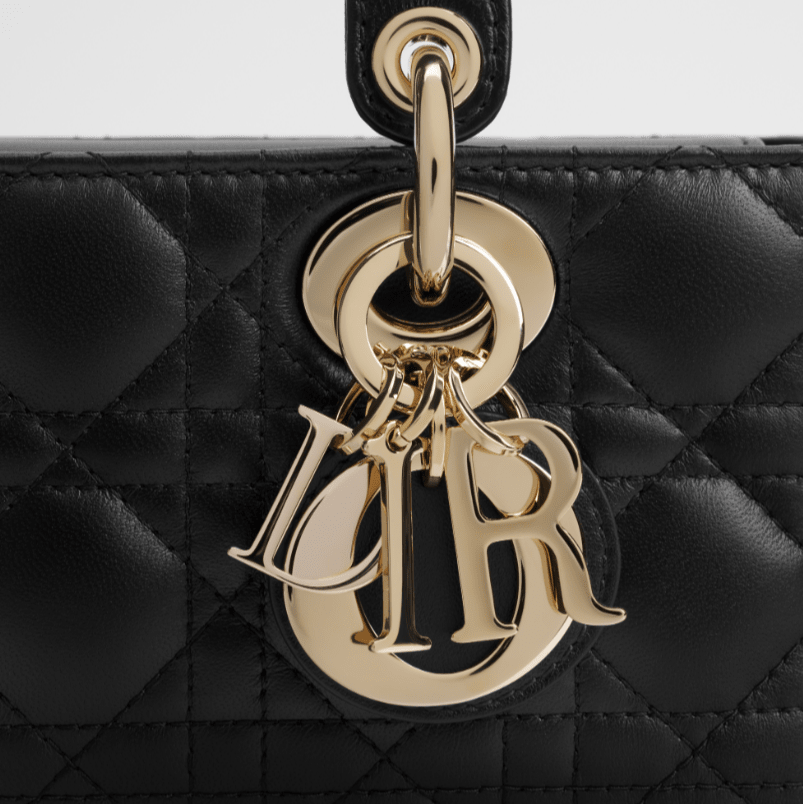 Dior Small Lady D-Joy Bag Black Cannage Lambskin 6