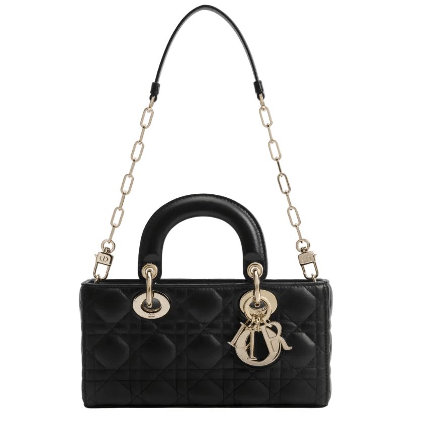 Dior Small Lady D-Joy Bag Black Cannage Lambskin 4