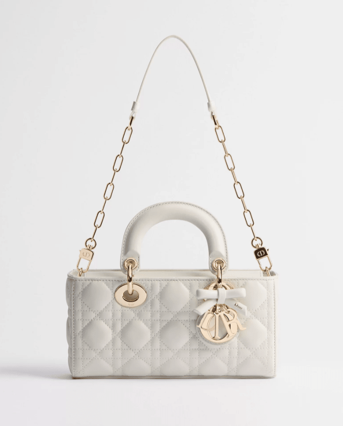 Dior Small Lady D-Joy Bag Latte Cannage Lambskin 5