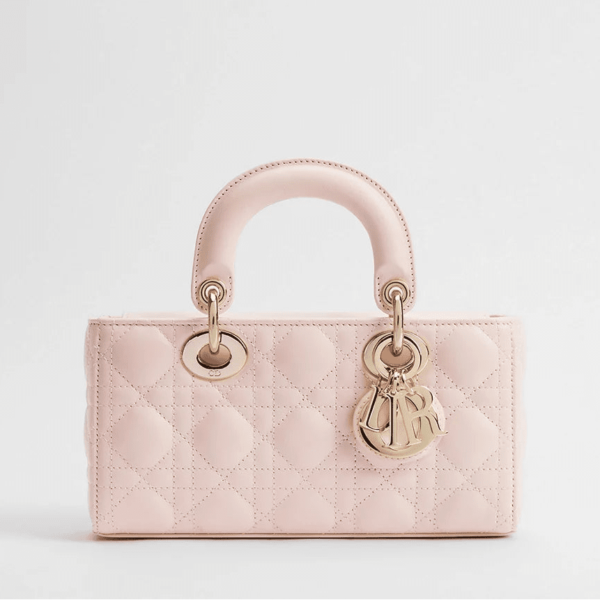 Dior Small Lady D-Joy Bag Powder Pink 1
