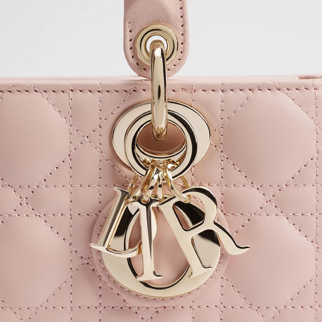 Dior Small Lady D-Joy Bag Powder Pink 5
