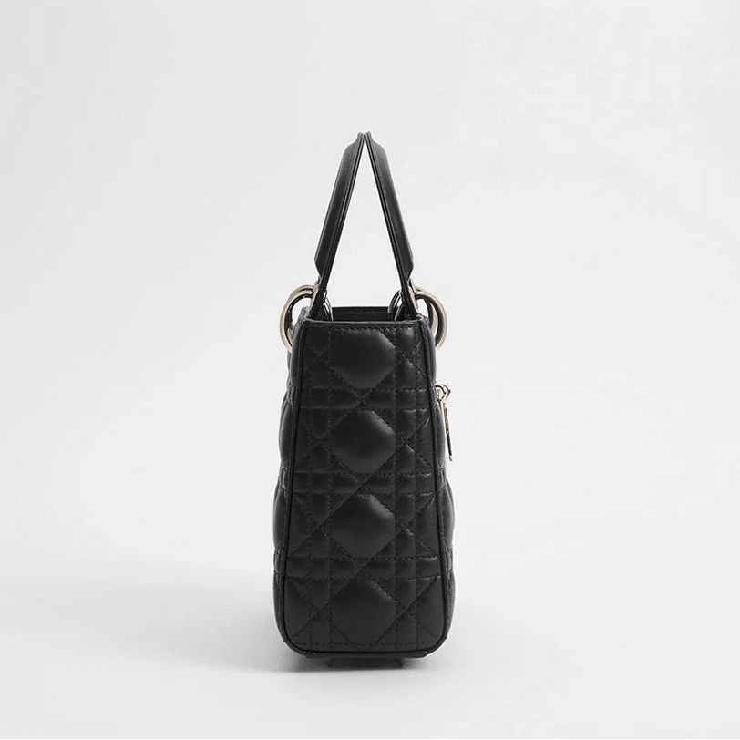 Dior Small Lady My ABCDior Bag Black Cannage Lambskin 6