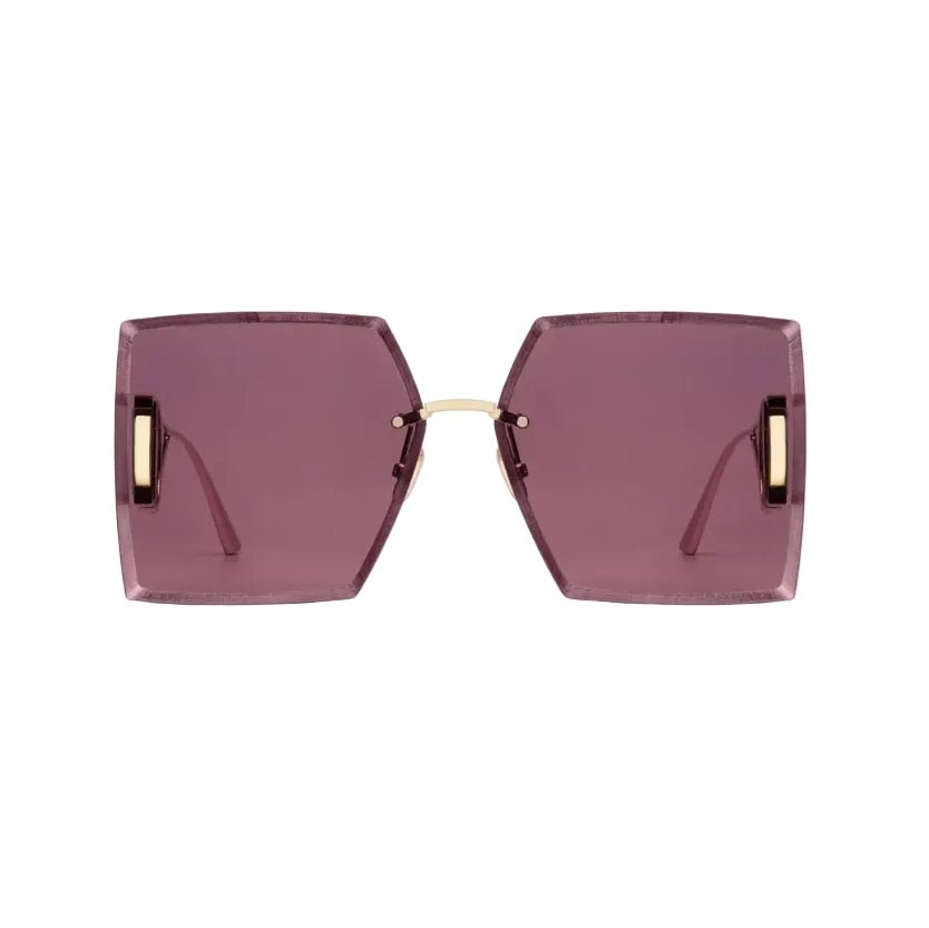 Dior Square Sunglasses With Burple Lenses 1