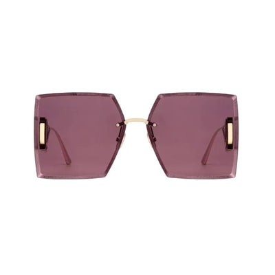 Dior Square Sunglasses With Burple Lenses