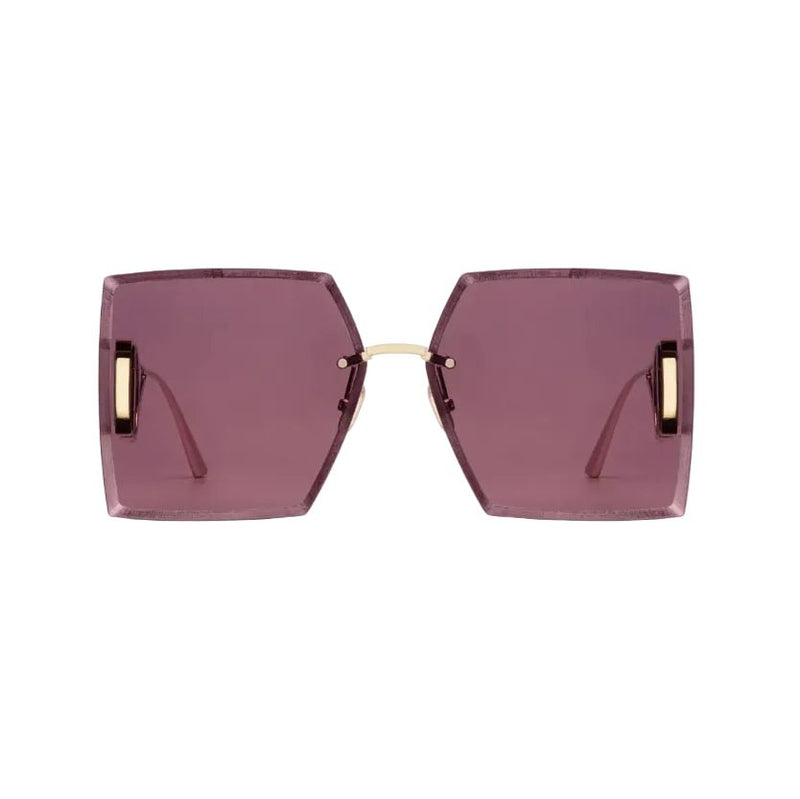 Dior Square Sunglasses With Burple Lenses