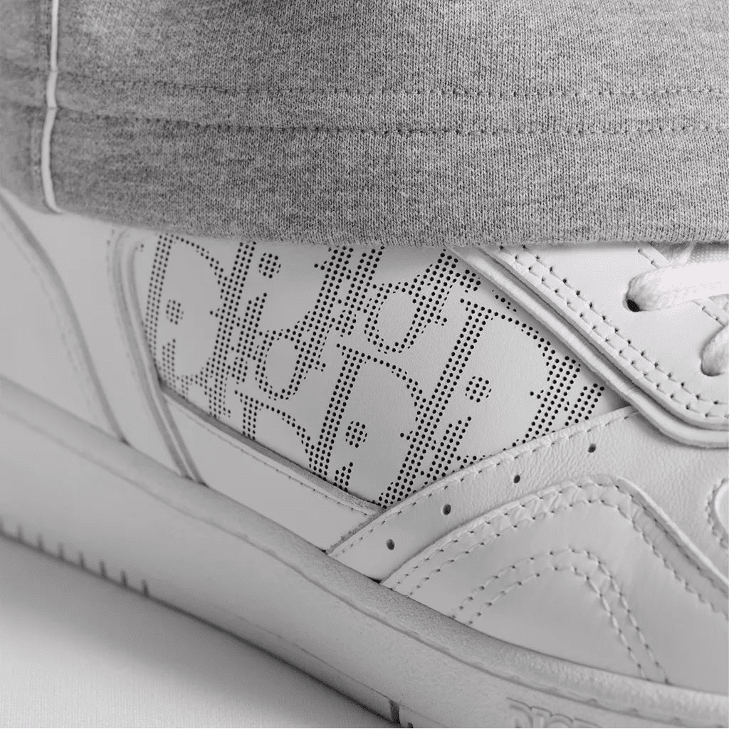 Dior Top Sneaker White Smooth And Leather 4
