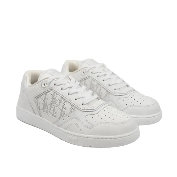 Dior Top Sneaker White Smooth And Leather