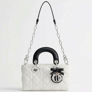Dior Women's White Mini Lady D-Joy Bag