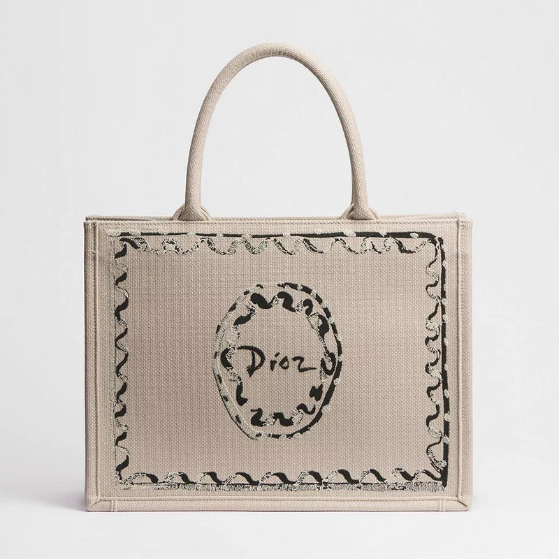 Dioriviera Medium Dior Book Tote Beige Dior