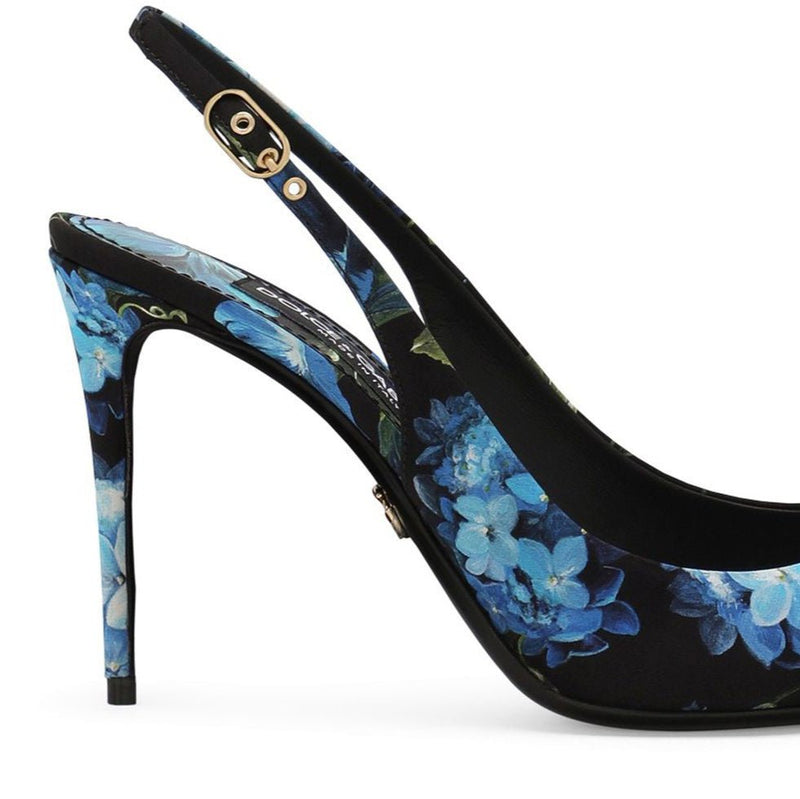 Dolce & Gabbana Lollo Floral Slingback Pump 7