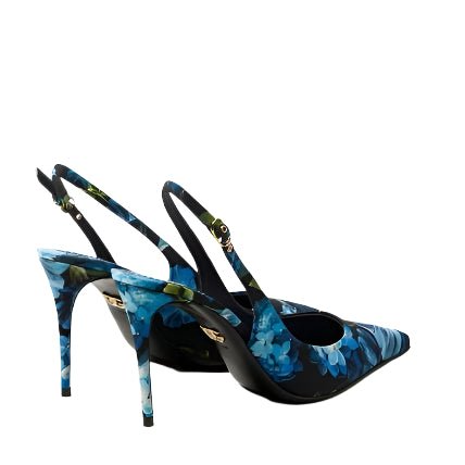 Dolce & Gabbana Lollo Floral Slingback Pump - BEAUTY BAR