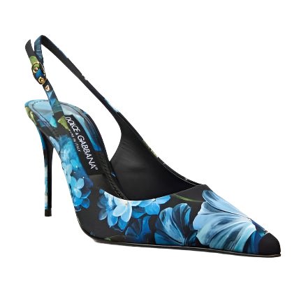 Dolce & Gabbana Lollo Floral Slingback Pump 5