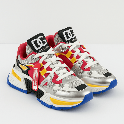Dolce & Gabbana Mixed - Material Airmaster Sneakers - BEAUTY BAR