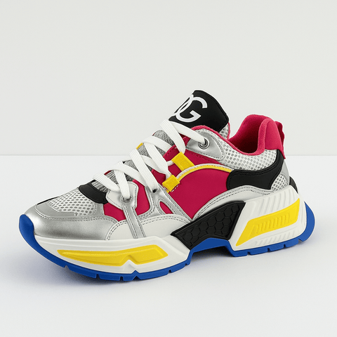 Dolce & Gabbana Mixed - Material Airmaster Sneakers - BEAUTY BAR