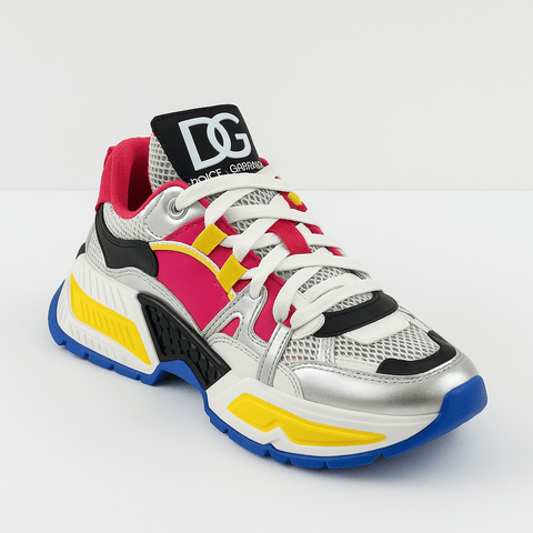 Dolce & Gabbana Mixed - Material Airmaster Sneakers - BEAUTY BAR