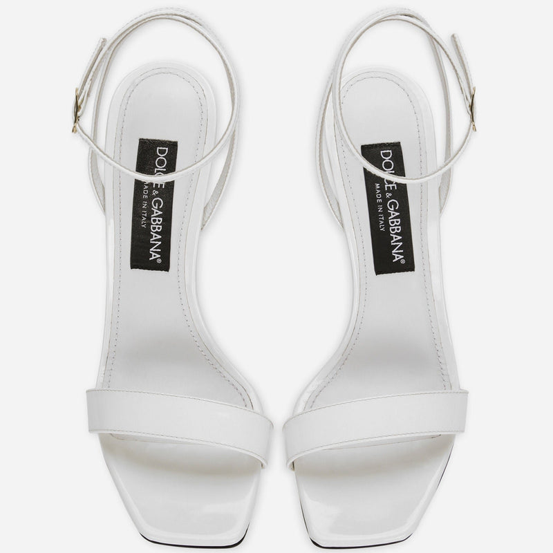 Dolce & Gabbana Patent Leather Sandals 4