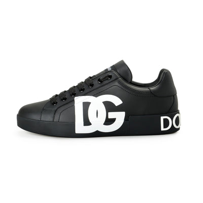 Dolce & Gabbana Portofino Men Sneakers In Leather - BEAUTY BAR