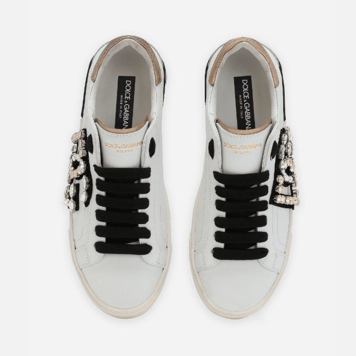 Dolce & Gabbana Portofino Vintage Calfskin Sneaker 3