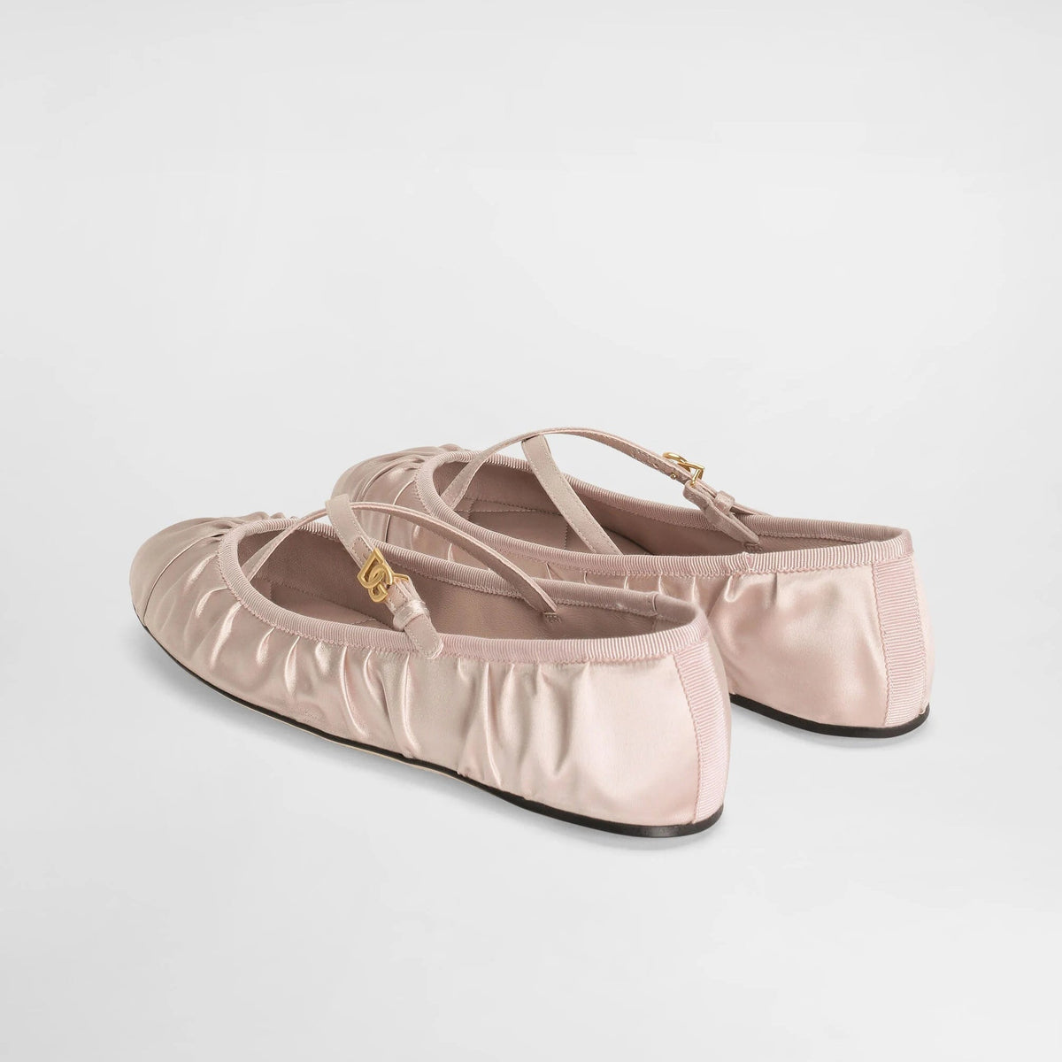 Dolce & Gabbana Satin Flat Ballet Shoes 3