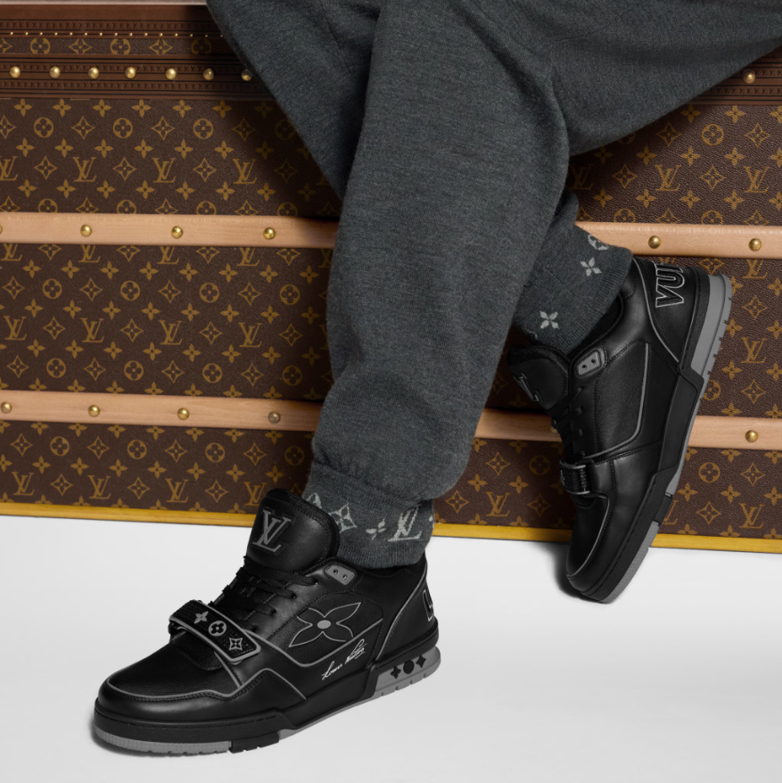 Louis Vuitton Trainer Black Sneaker 3
