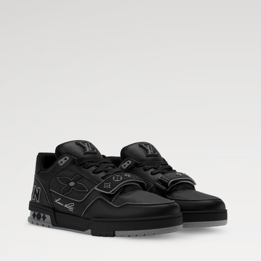 Louis Vuitton Trainer Black Sneaker 6