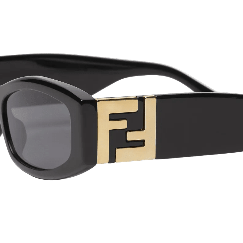 Fendi Black Acetate Sunglasses 4