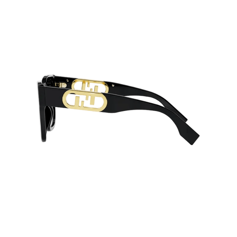 Fendi Black Square Sunglasses - BEAUTY BAR