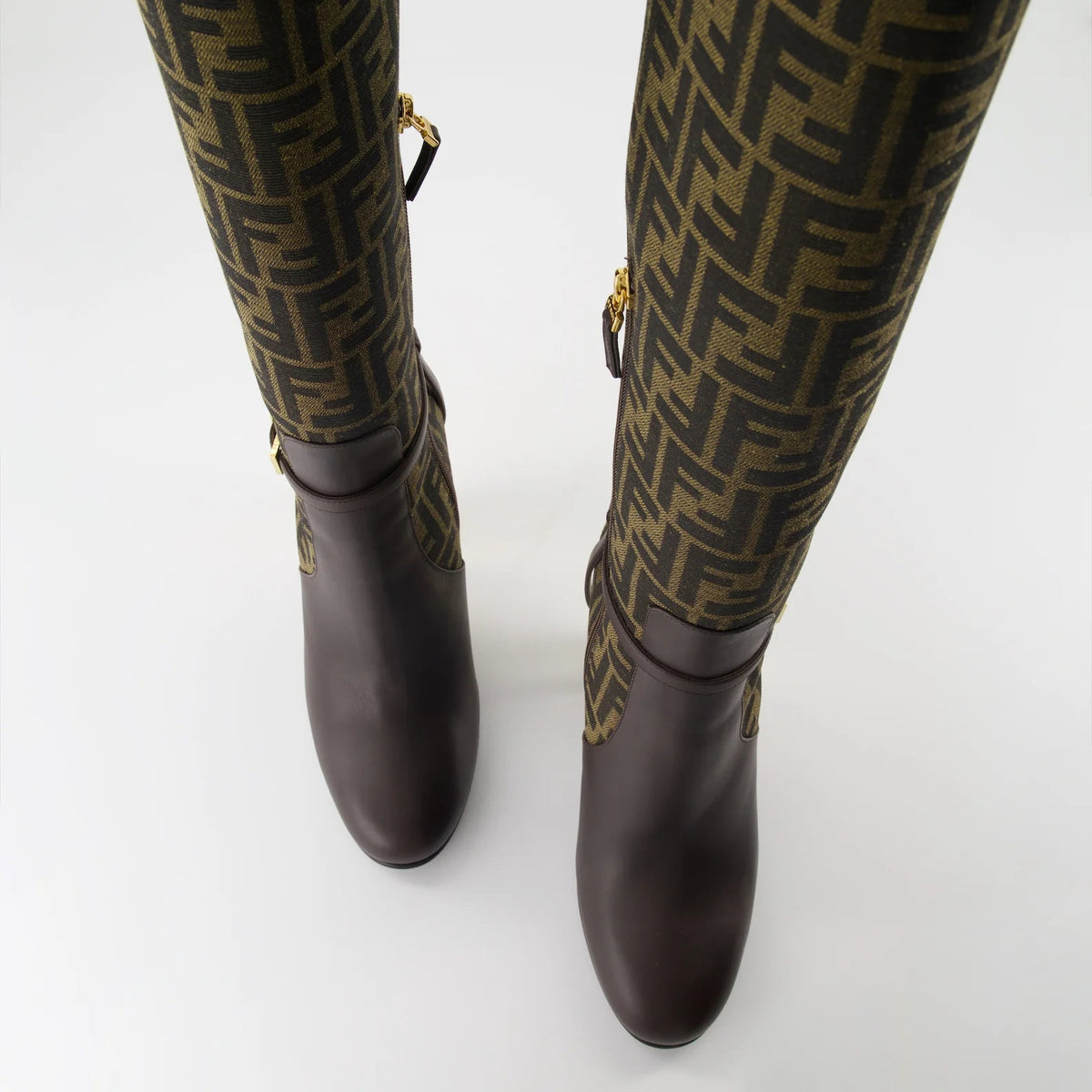 Fendi Delfina Heeled Boots 3