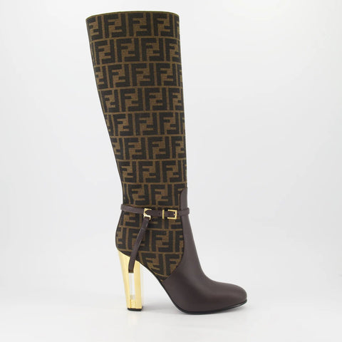 Fendi Delfina Heeled Boots - BEAUTY BAR