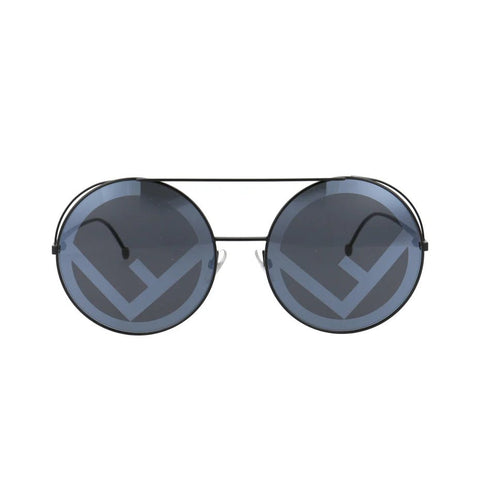 Fendi FF 0285/S - 807 MD Sunglasses For Women Black - BEAUTY BAR