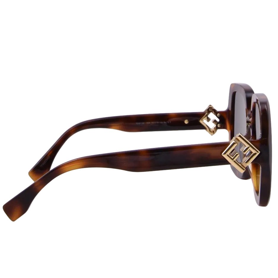 Fendi FF Diamonds Square-Frame Sunglasses 4