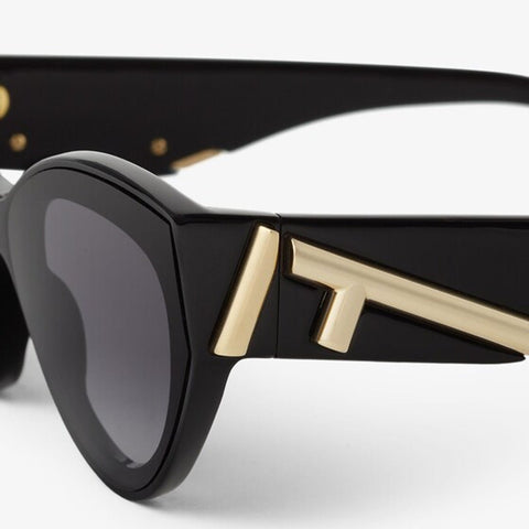 Fendi First Black Acetate Sunglasses - BEAUTY BAR