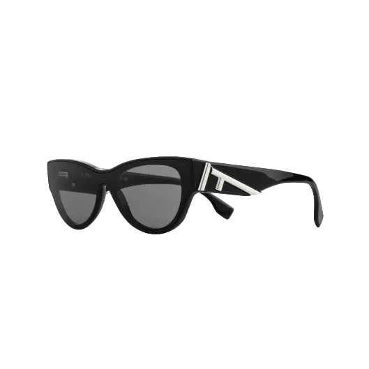 Fendi First Cat-Eye Sunglasses Black / Smoke 1