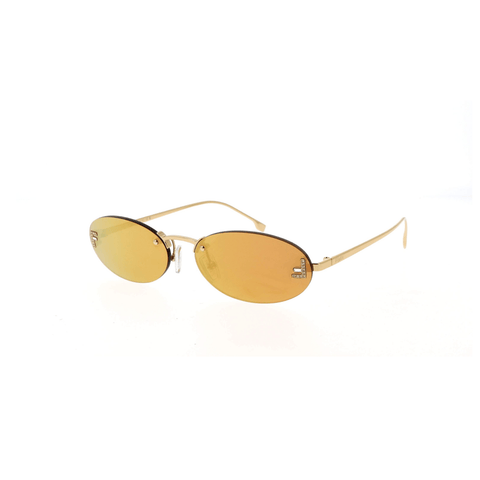 Fendi First Crystal Gold Cat Eye Sunglasses - BEAUTY BAR