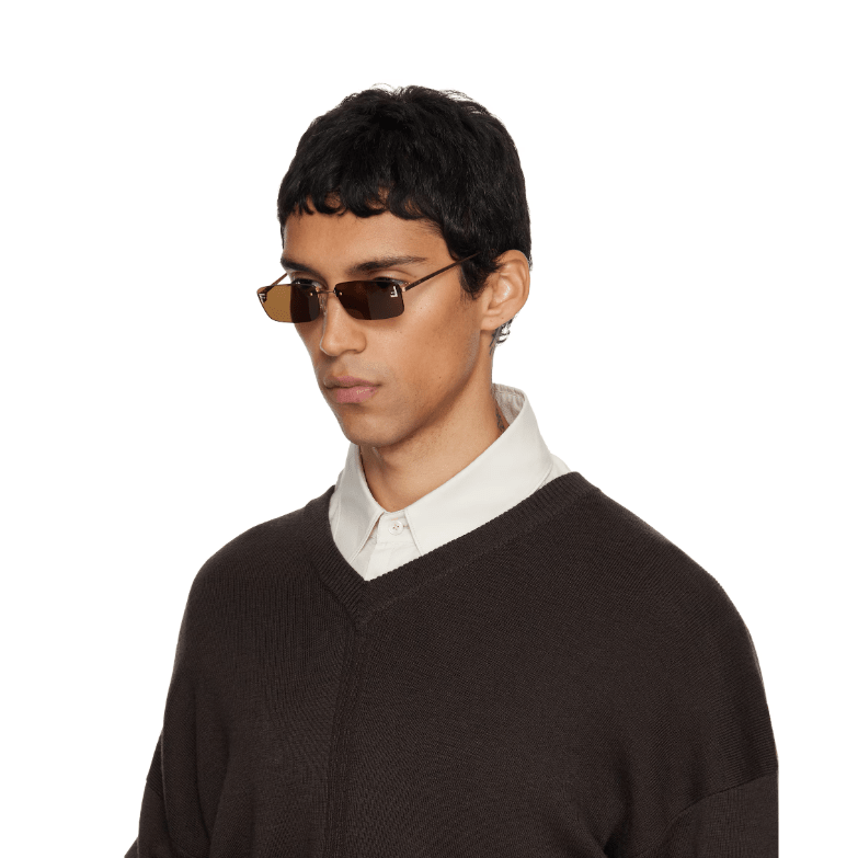 Fendi Gold 'Fendi First' Crystal Sunglasses 2