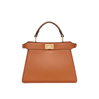 Fendi Peekaboo ISeeU Small Brown leather bag