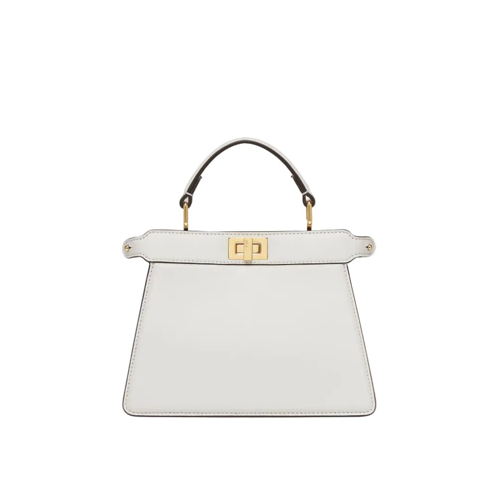 Fendi Peekaboo ISeeU Small White leather bag 1