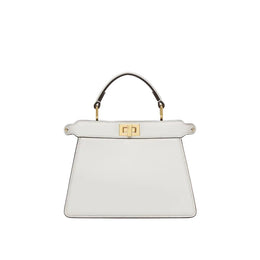 Fendi Peekaboo ISeeU Small White leather bag
