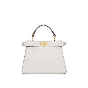 Fendi Peekaboo ISeeU Small White leather bag