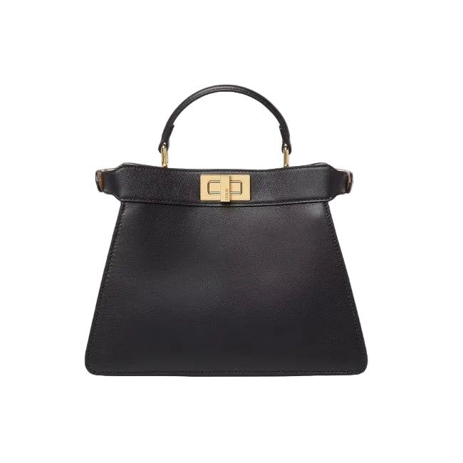 Fendi Peekaboo ISeeU Small Black, calf leather bag 3