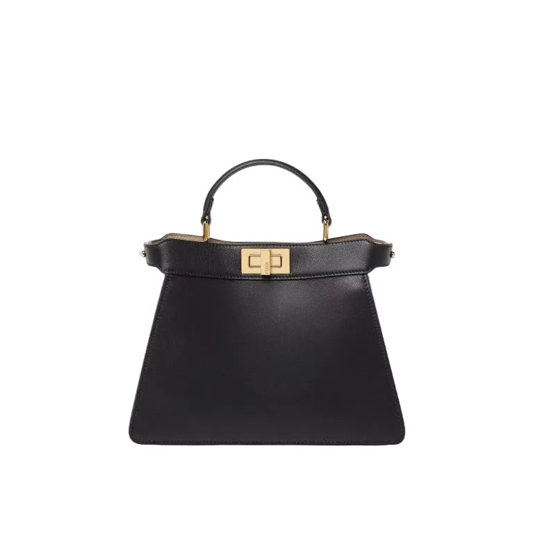 Fendi Peekaboo ISeeU Small Black, calf leather bag 1