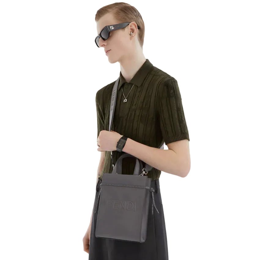 Fendi Sunglasses Brown Rectangular Tortoiseshell 3