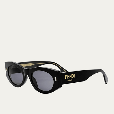 Fendi Sunglasses Roma Acetate Shield - BEAUTY BAR