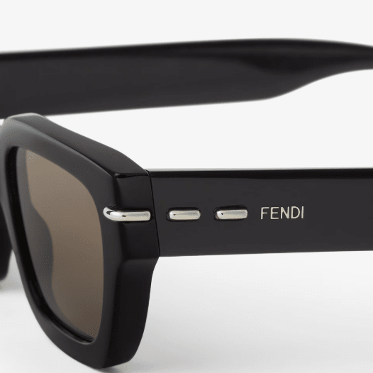 Fendi Sunglasses Selleria Black Acetate 4