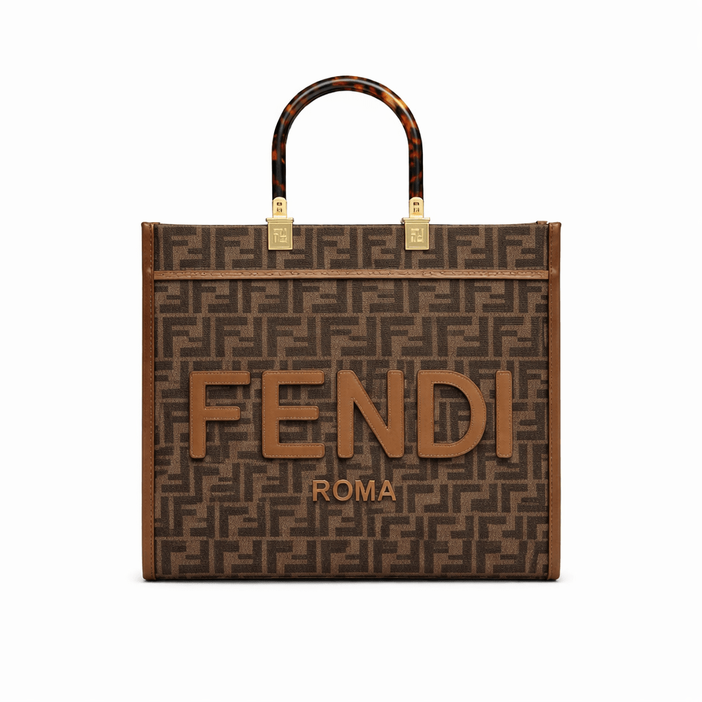 Fendi Sunshine Shopper Tote Bag 1