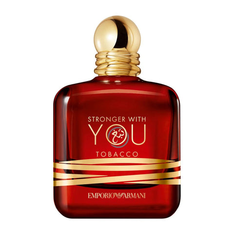 Giorgio Armani Stronger With You Tobacco Eau De Parfum For Men 100ml - BEAUTY BAR